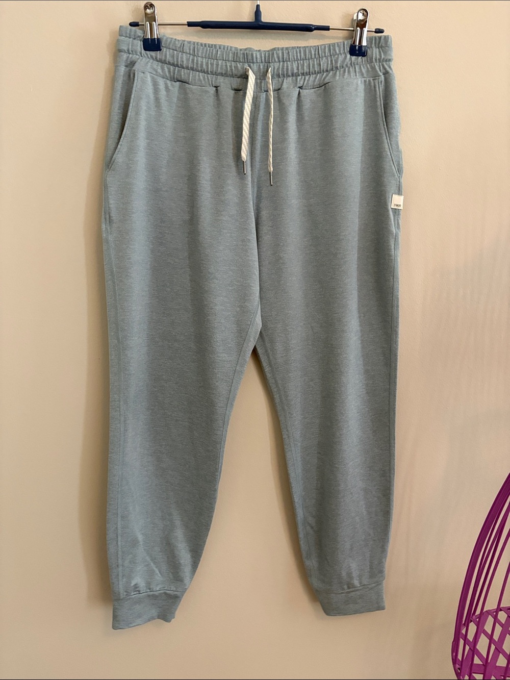 Vuori Light Blue Men’s Drawstring Joggers